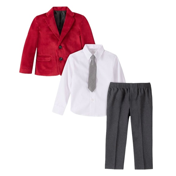 NWOT Nautica Velvet Blazer Outfit Set - Picture 4 of 11